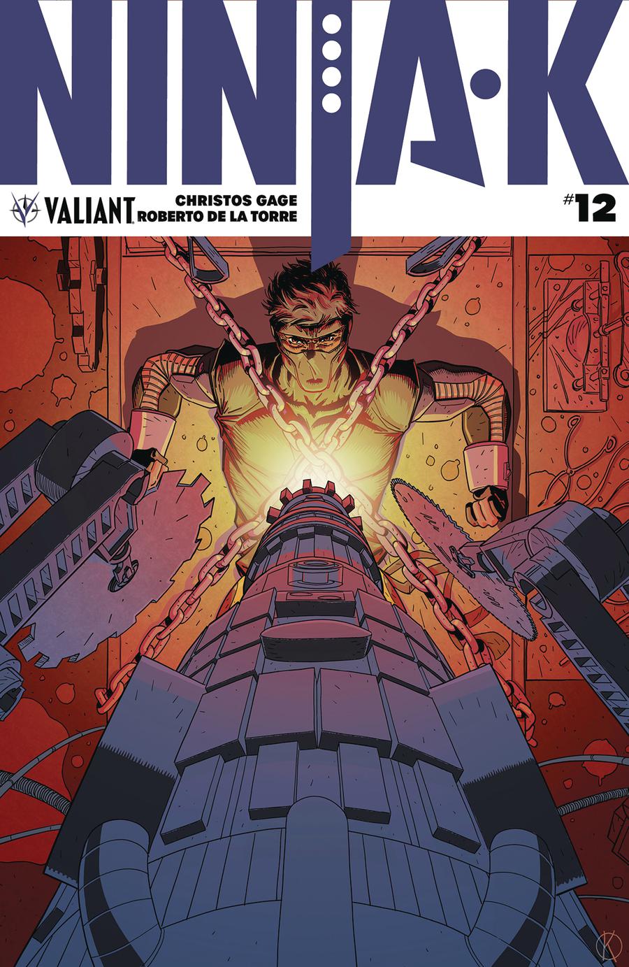 Ninja-K #12 Cover A Regular Kano Cover