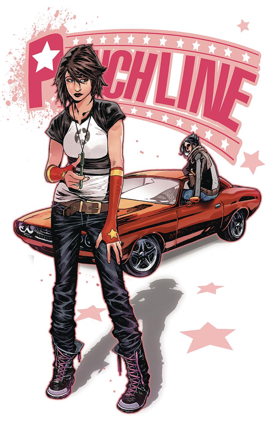 Punchline #1 Cover B Variant Matthew Weldon Road Trip Cover