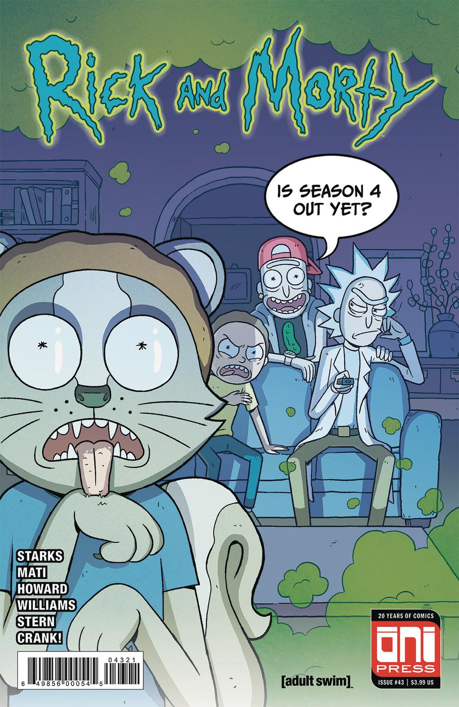 Rick And Morty #43 Cover B Variant Sabrina Mati Cover