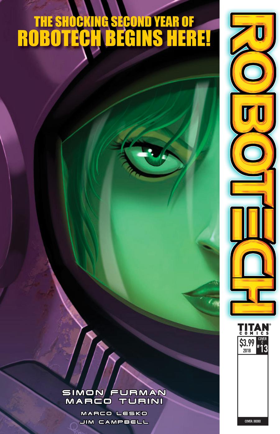 Robotech Vol 3 #13 Cover D Variant Sergio Quijada Cover