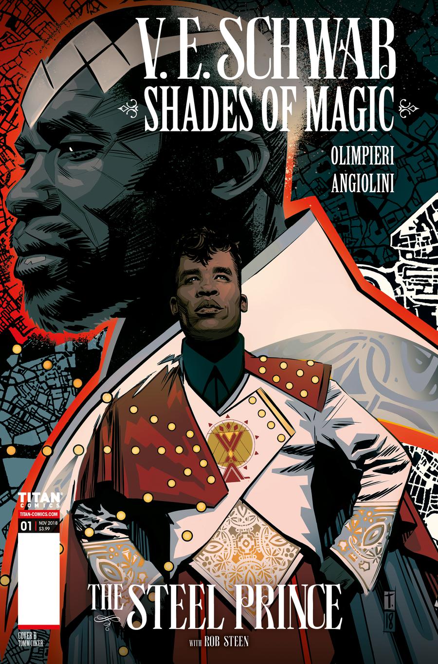 Shades Of Magic #1 Steel Prince Cover B Variant Tomm Coker Cover