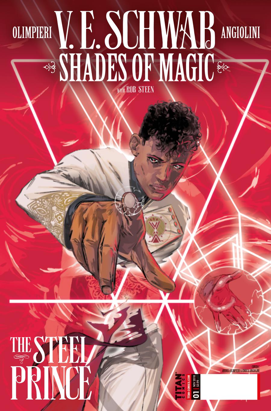Shades Of Magic #1 Steel Prince Cover C Variant Andrea Olimpieri Cover