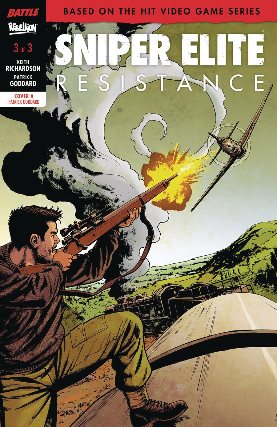 Sniper Elite Resistance #3 Cover A Regular Patrick Goddard Cover