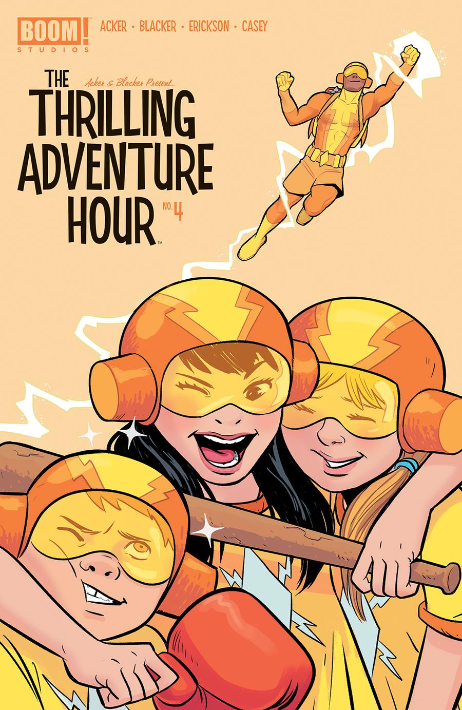 Thrilling Adventure Hour #4 Cover B Variant Natacha Bustos Subscription Cover