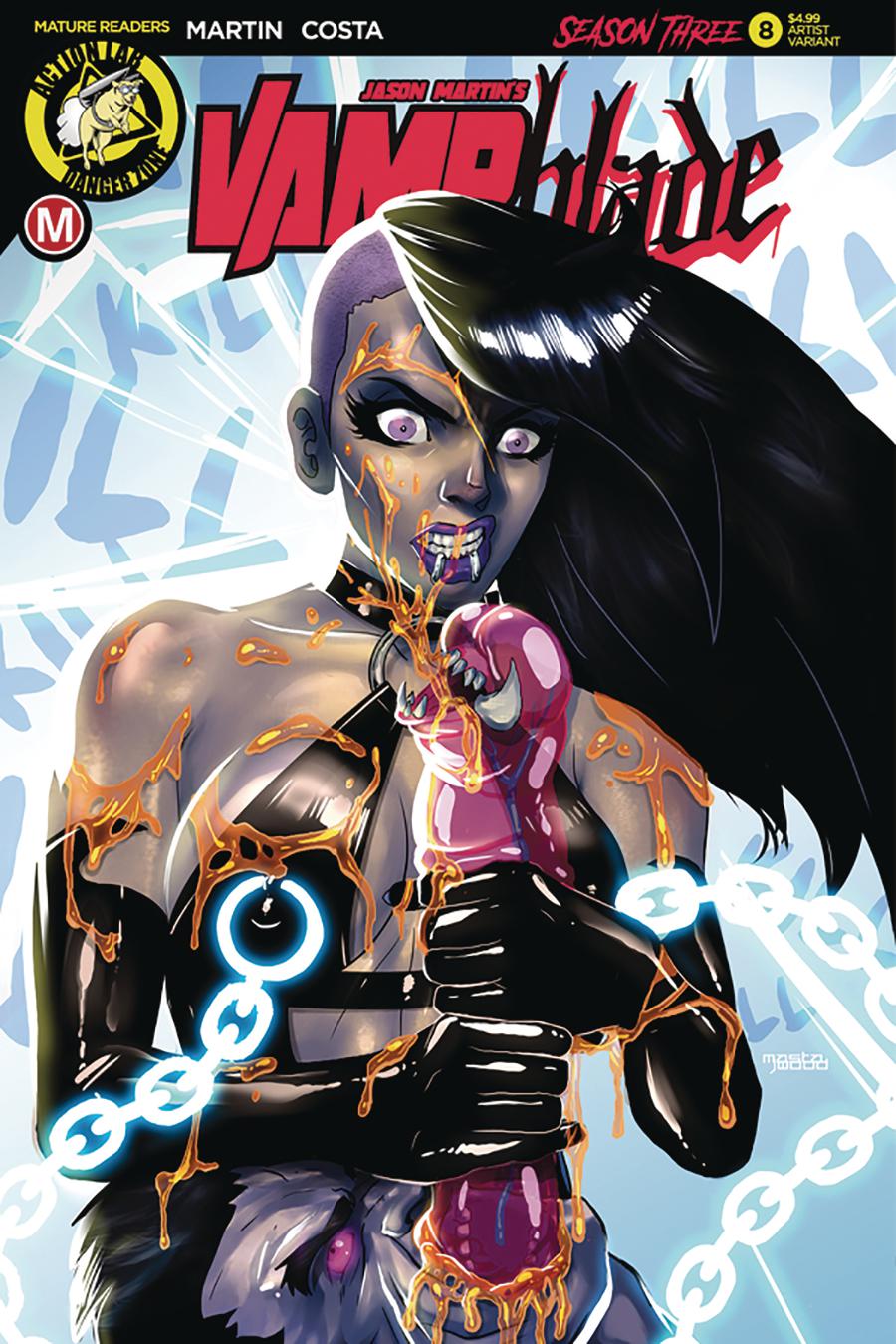 Vampblade Season 3 #8 Cover C Variant Mastajwood Cover