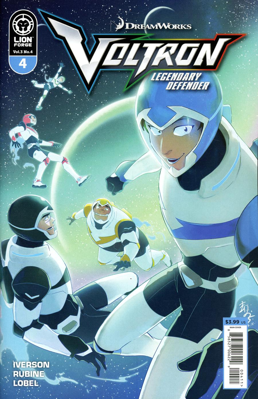 Voltron Legendary Defender Vol 3 #4 Cover A Regular Mariko Yamashin Cover