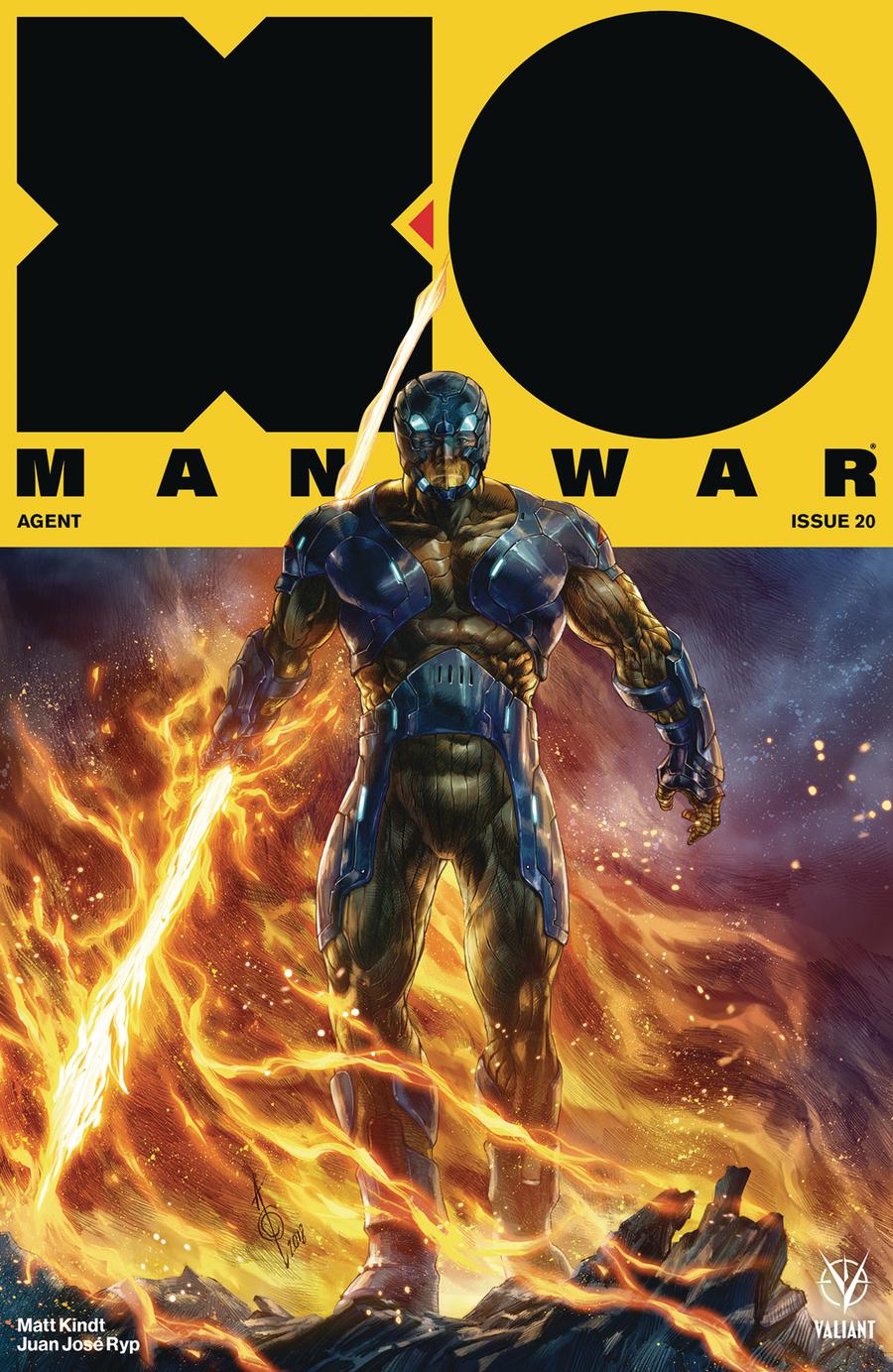 X-O Manowar Vol 4 #20 Cover B Variant Alan Quah Cover