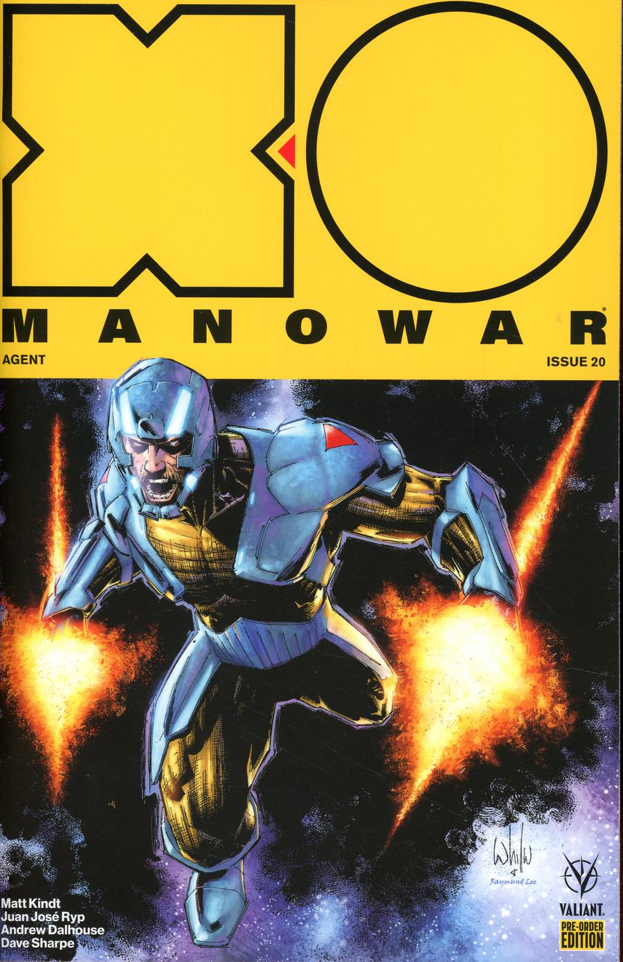 X-O Manowar Vol 4 #20 Cover D Variant Whilce Portacio Cover