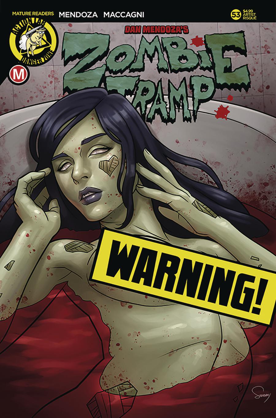 Zombie Tramp Vol 2 #53 Cover D Variant Sam Delatorre Risque Cover