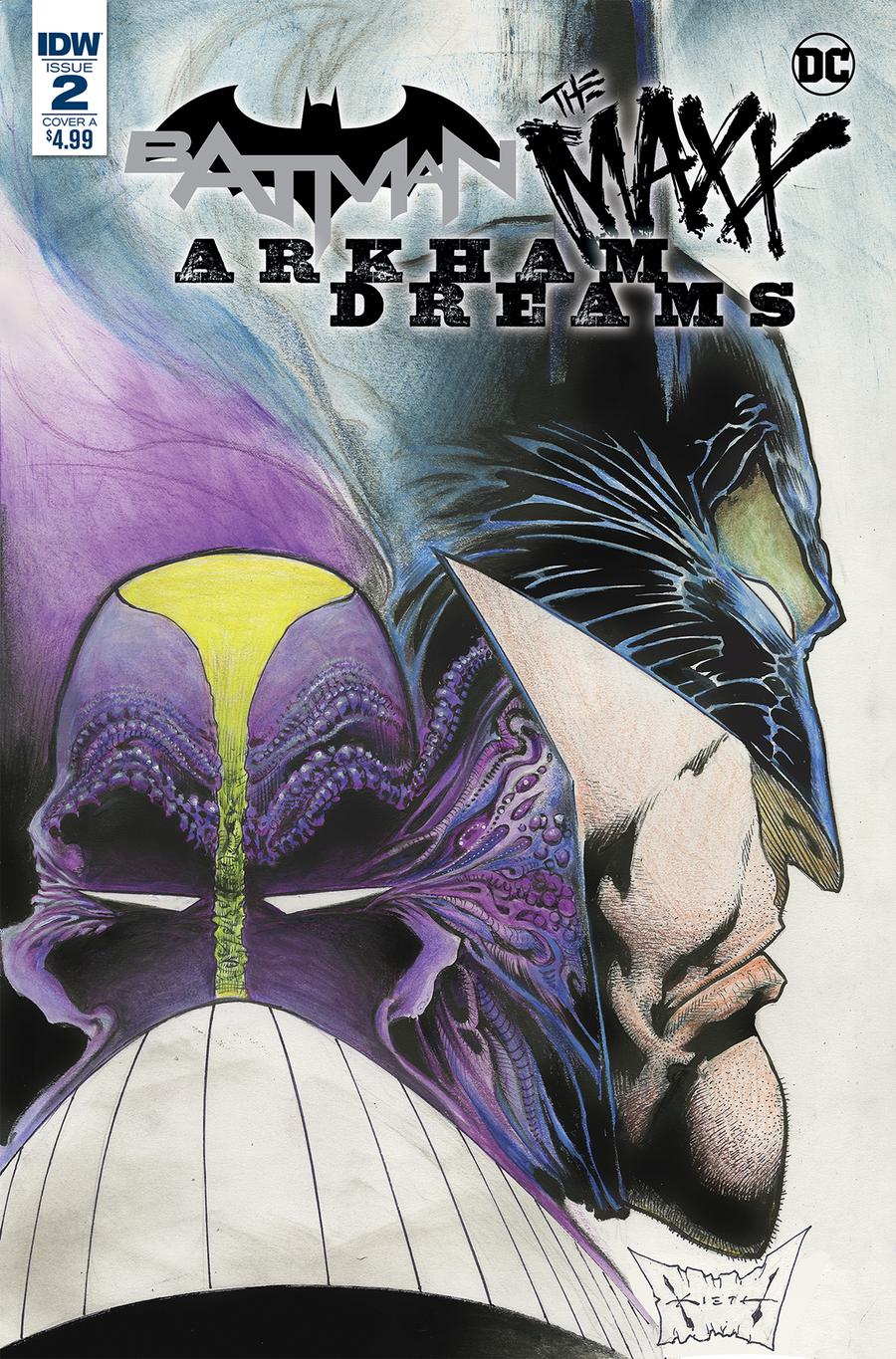 Batman The MAXX Arkham Dreams #2 Cover A Regular Sam Kieth Cover
