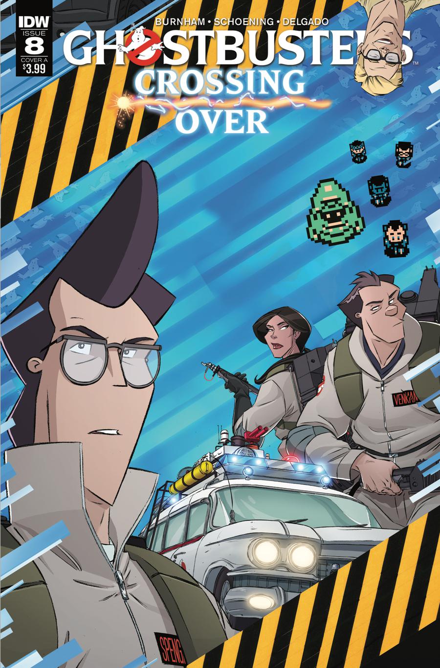 Ghostbusters Crossing Over #8 Cover A Regular Dan Schoening Cover