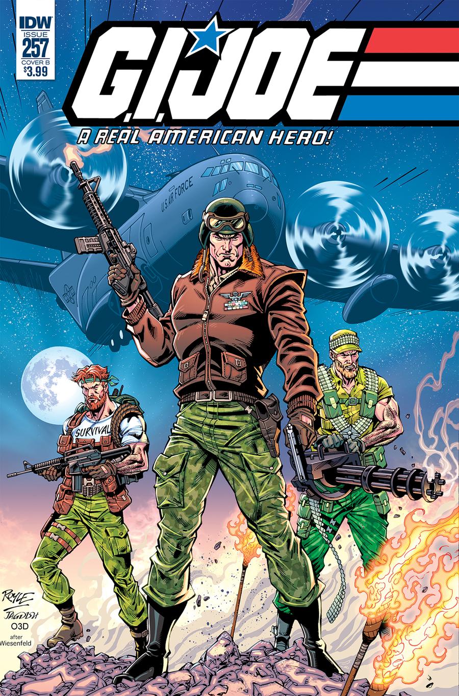 Is This Hero For Real 75 GI Joe A Real American Hero #257 Cover B Variant John Royle Cover
