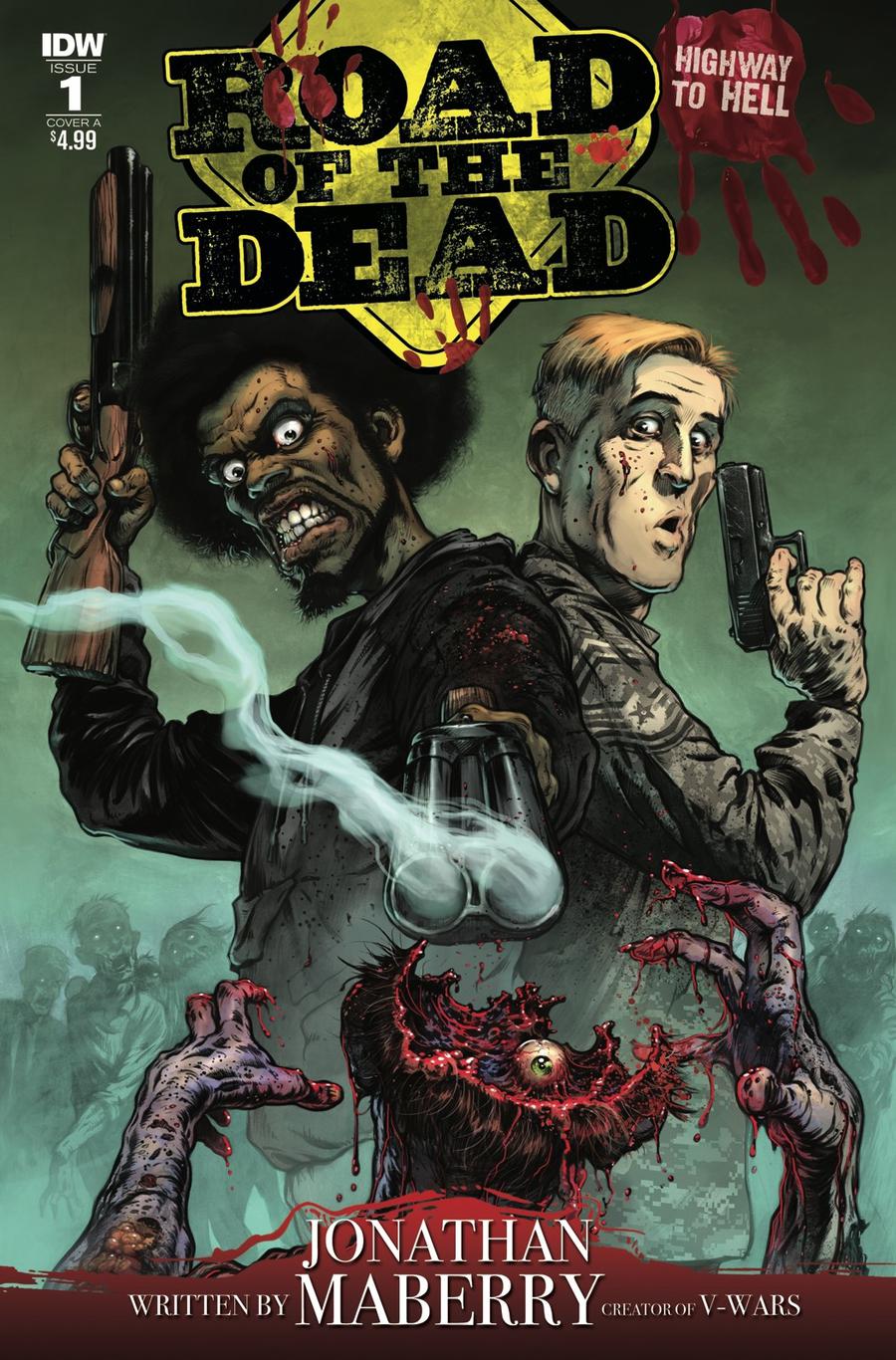 Road Of The Dead Highway To Hell #1 Cover A Regular Santiperez Cover