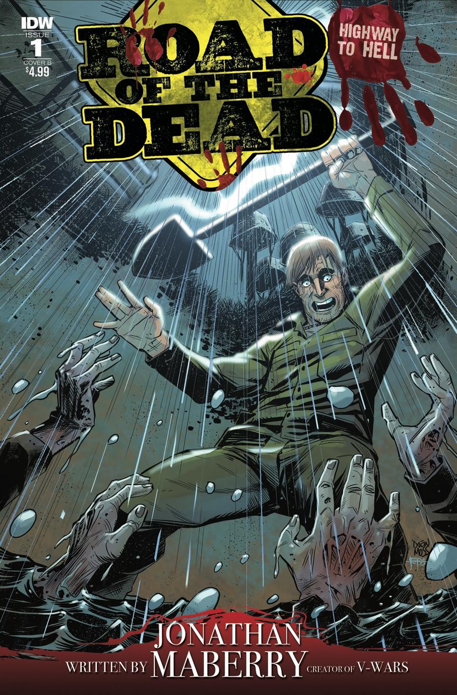 Road Of The Dead Highway To Hell #1 Cover B Variant Drew Moss Cover