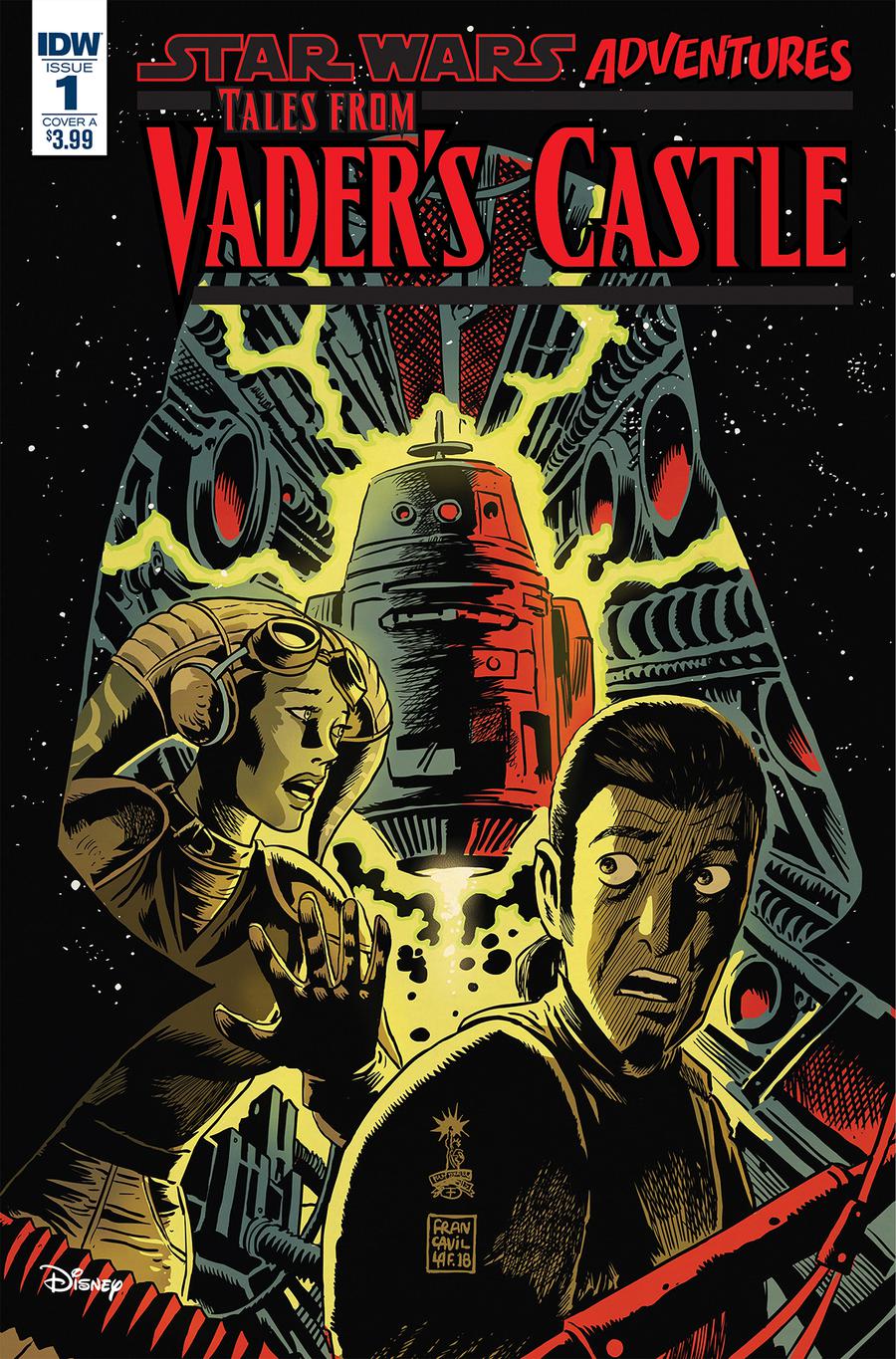 Star Wars Adventures Tales From Vaders Castle #1 Cover A Regular Francesco Francavilla Cover