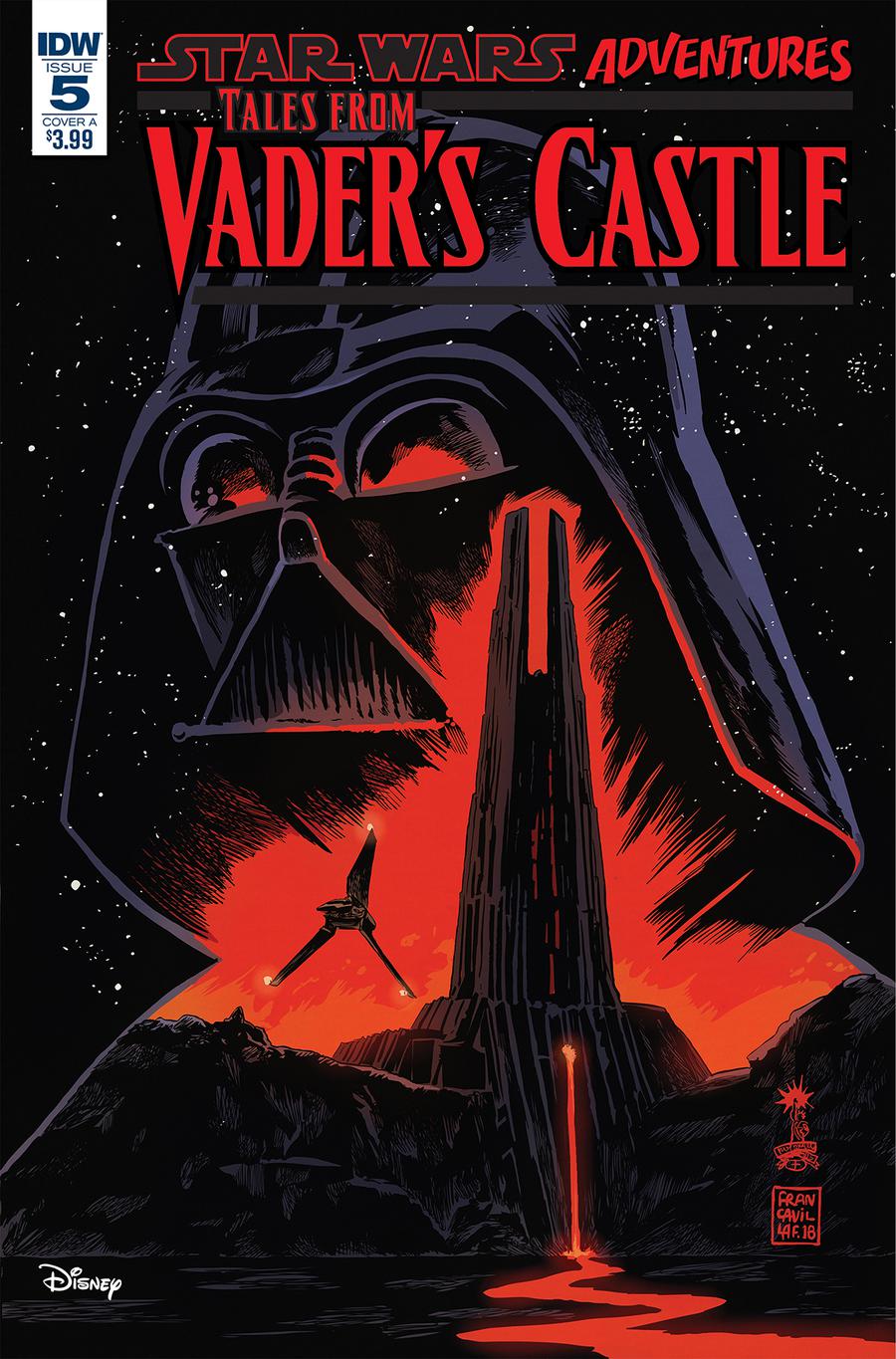Star Wars Adventures Tales From Vaders Castle #5 Cover A Regular Francesco Francavilla Cover