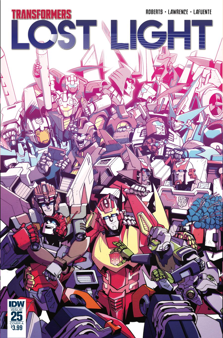 Transformers Lost Light #25 Cover A Regular Jack Lawrence Cover