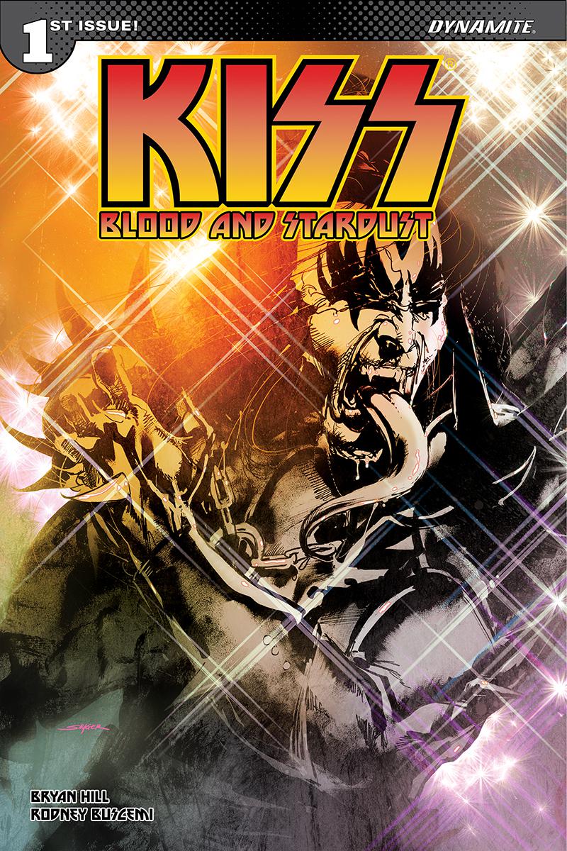 KISS Blood And Stardust #1 Cover A Regular Stuart Sayger Demon Cover