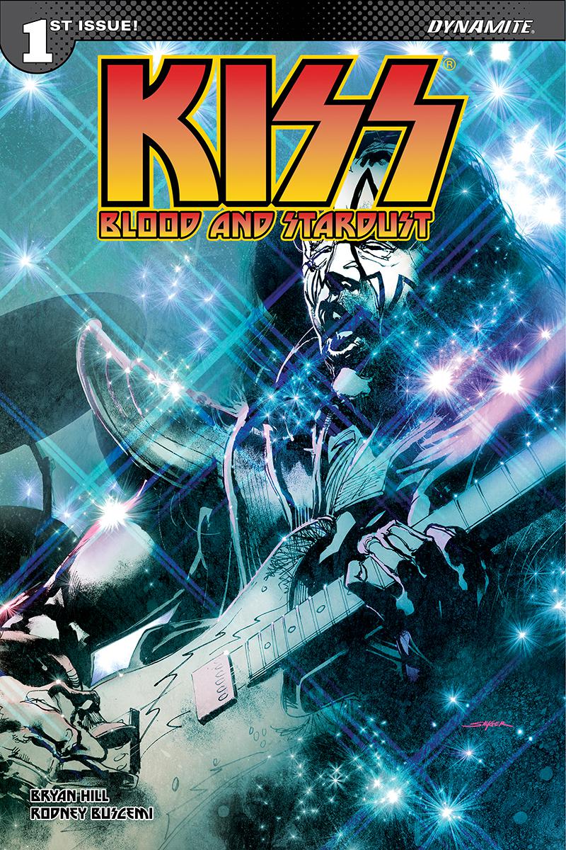 KISS Blood And Stardust #1 Cover D Variant Stuart Sayger Spaceman Cover