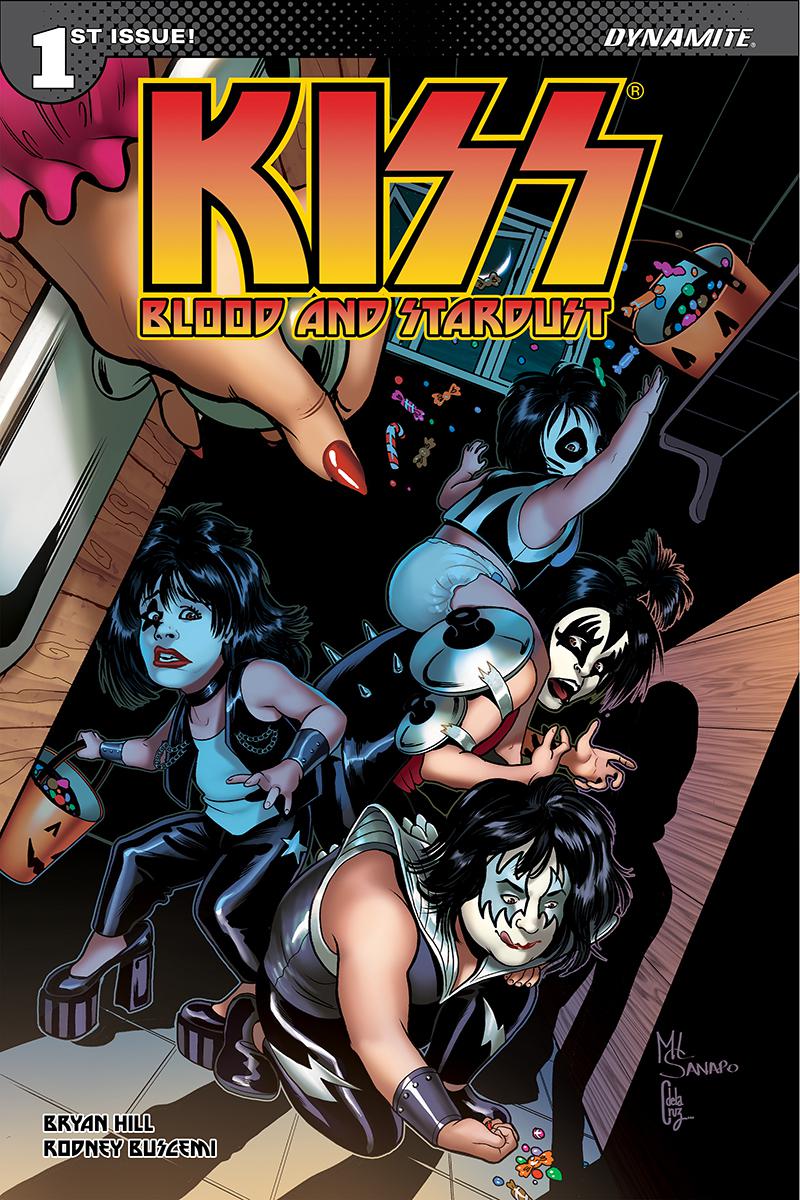 KISS Blood And Stardust #1 Cover F Variant Maria Sanapo Trick Or Treat Cover
