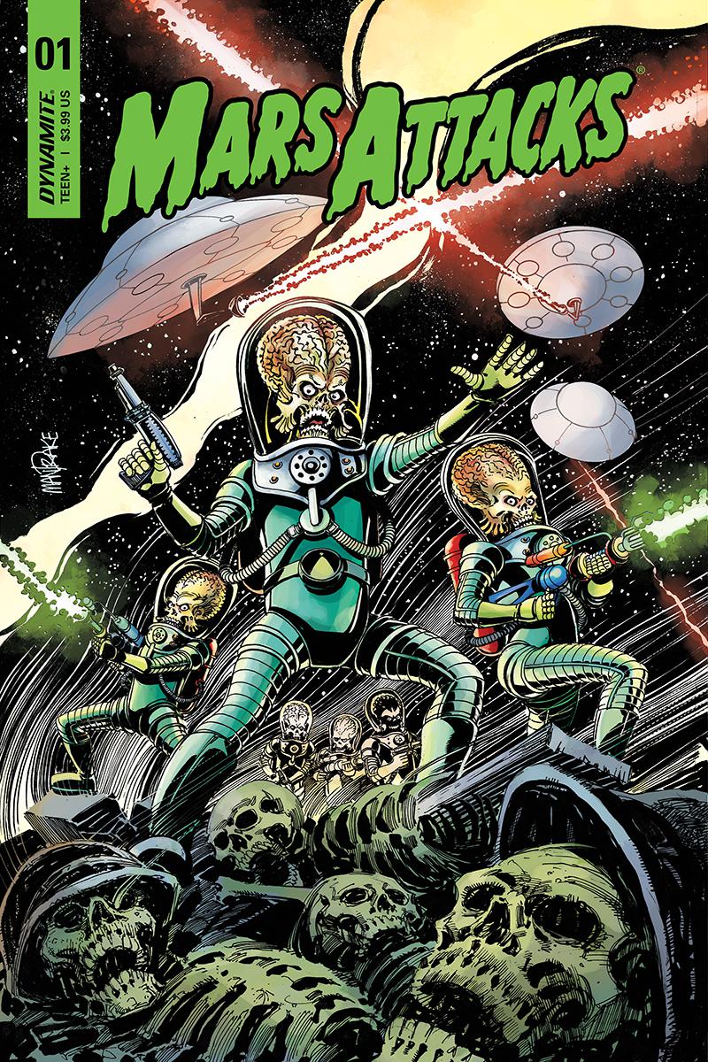 Mars Attacks Vol 4 #1 Cover A Regular Tom Mandrake Cover
