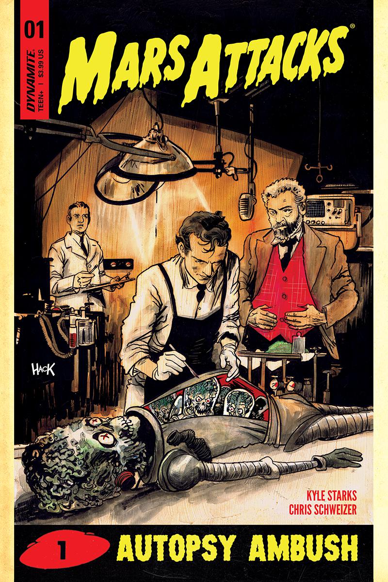 Mars Attacks Vol 4 #1 Cover D Variant Robert Hack Cover