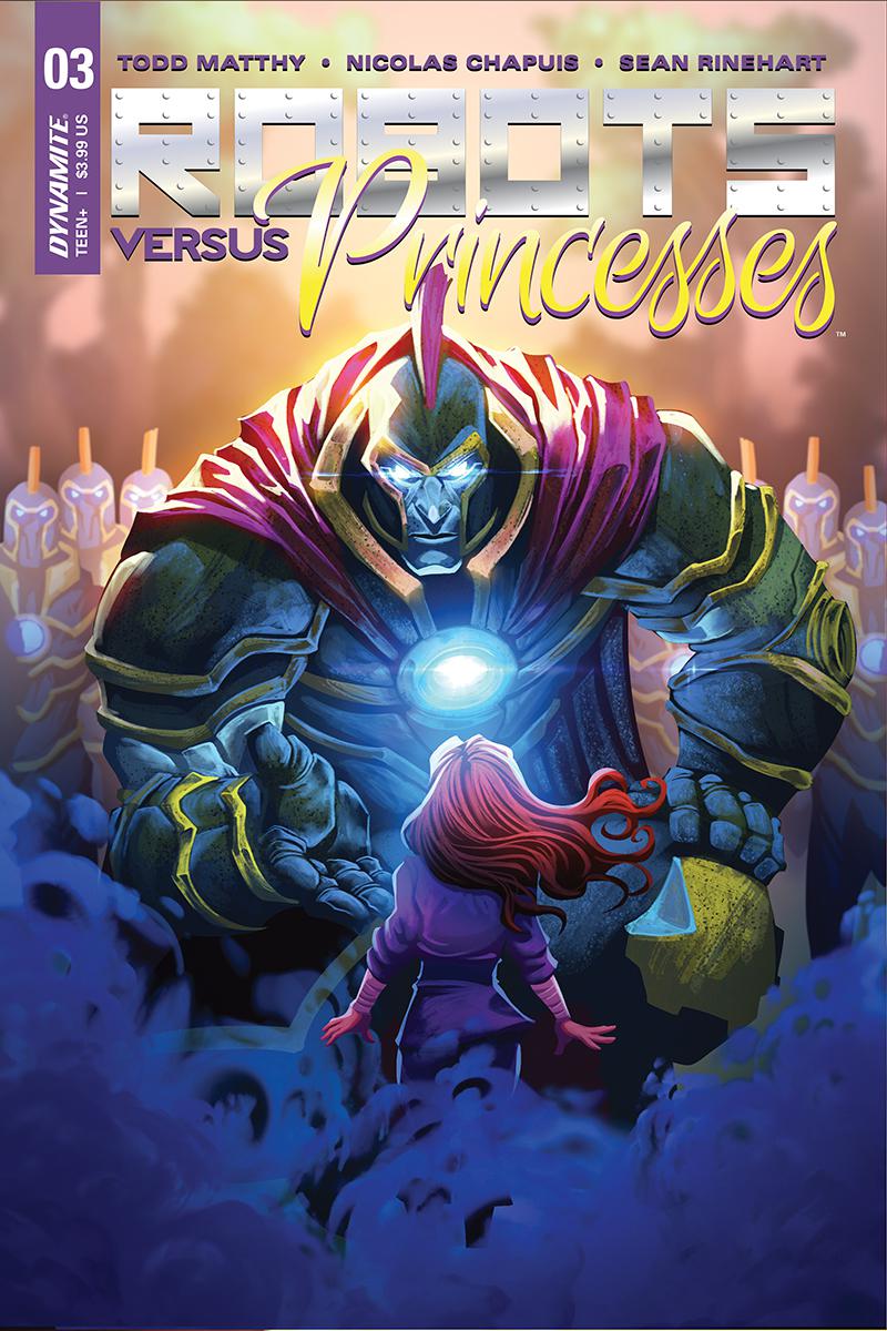 Robots vs Princesses #3 Cover A Regular Nicolas Chapuis Cover