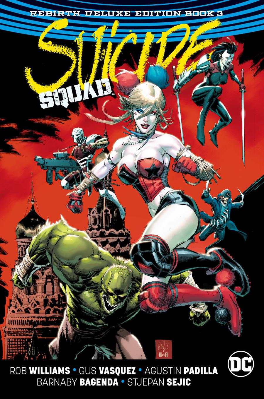 Suicide Squad Rebirth Deluxe Edition Book 3 HC