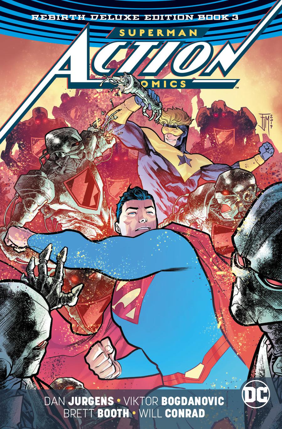 Superman Action Comics Rebirth Deluxe Edition Book 3 HC