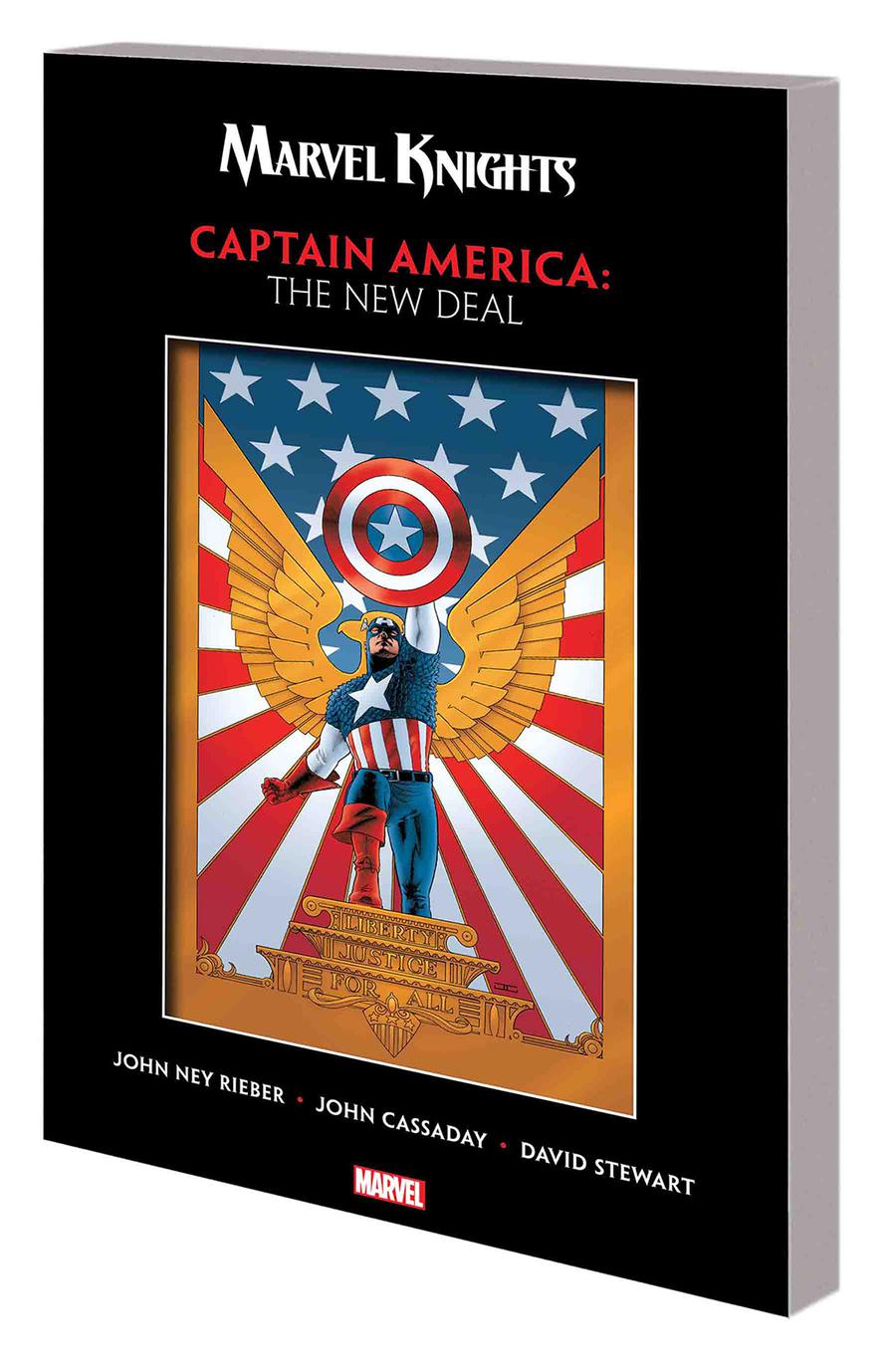 Marvel Knights Captain America By John Ney Rieber & John Cassaday New Deal TP