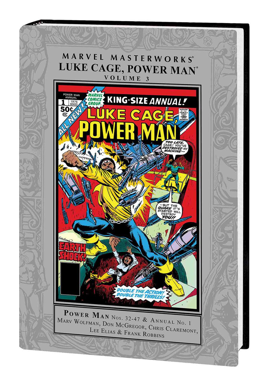 Marvel Masterworks Luke Cage Power Man Vol 3 HC Regular Dust Jacket