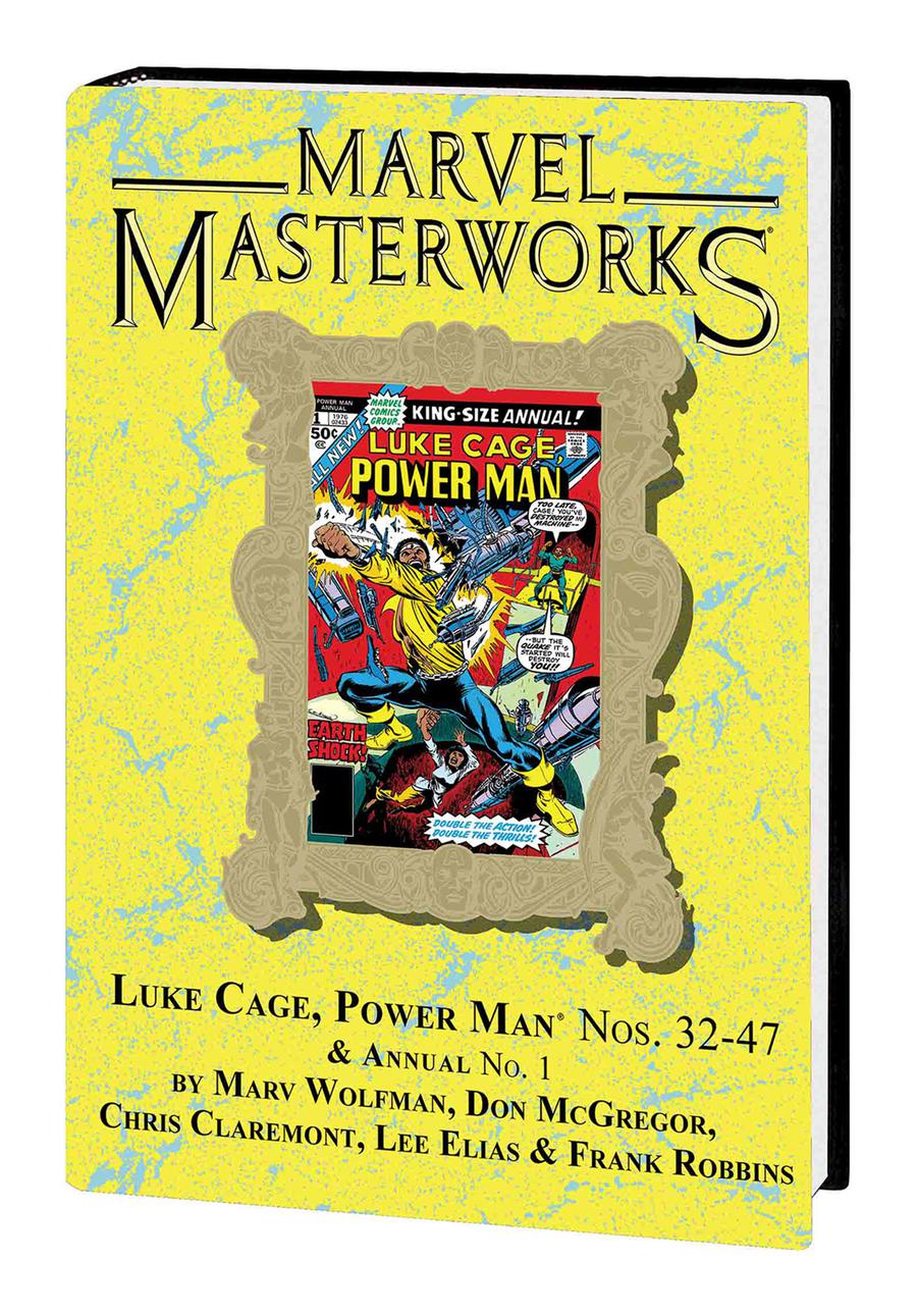 Marvel Masterworks Luke Cage Power Man Vol 3 HC Variant Dust Jacket