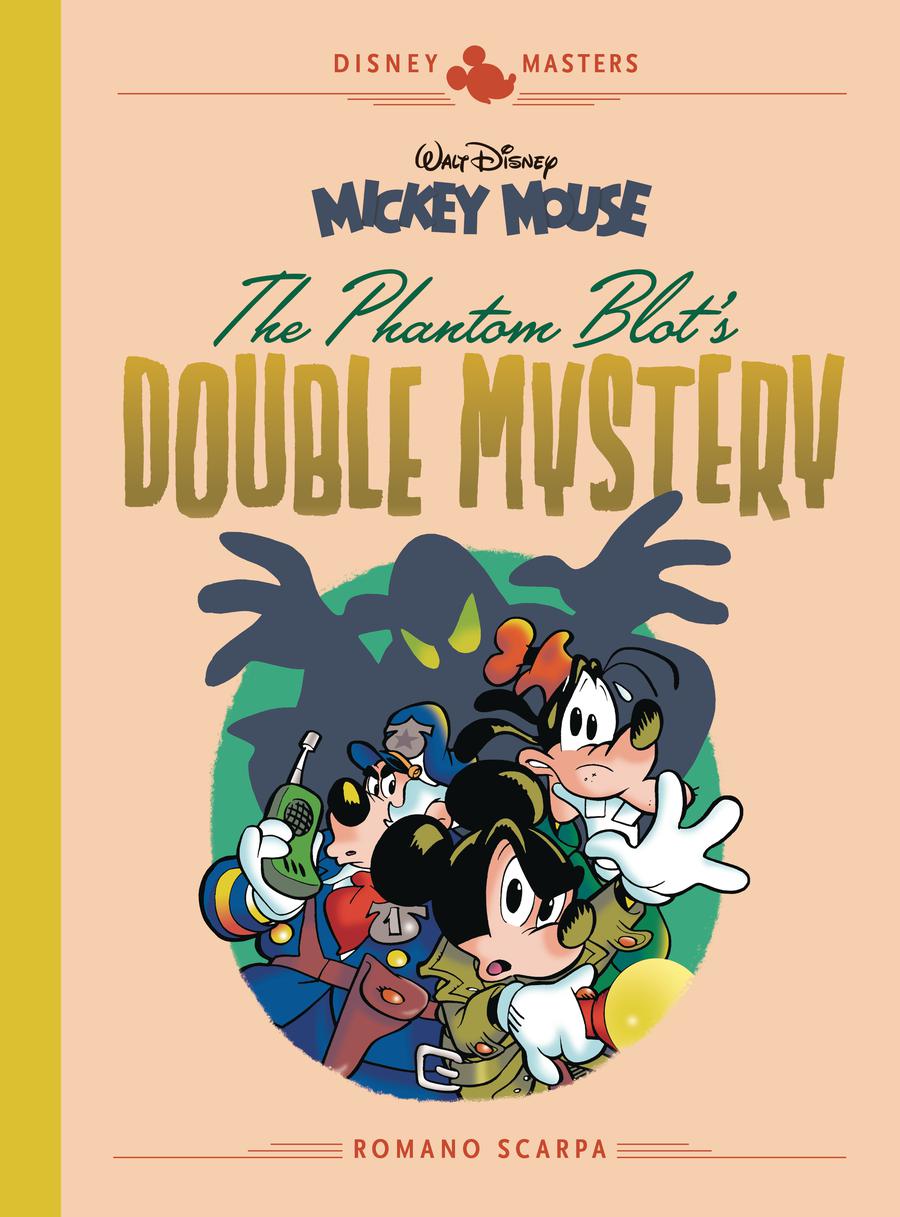 Disney Masters Vol 5 Romano Scarpa Walt Disneys Mickey Mouse Phantom Blots Double Mystery HC