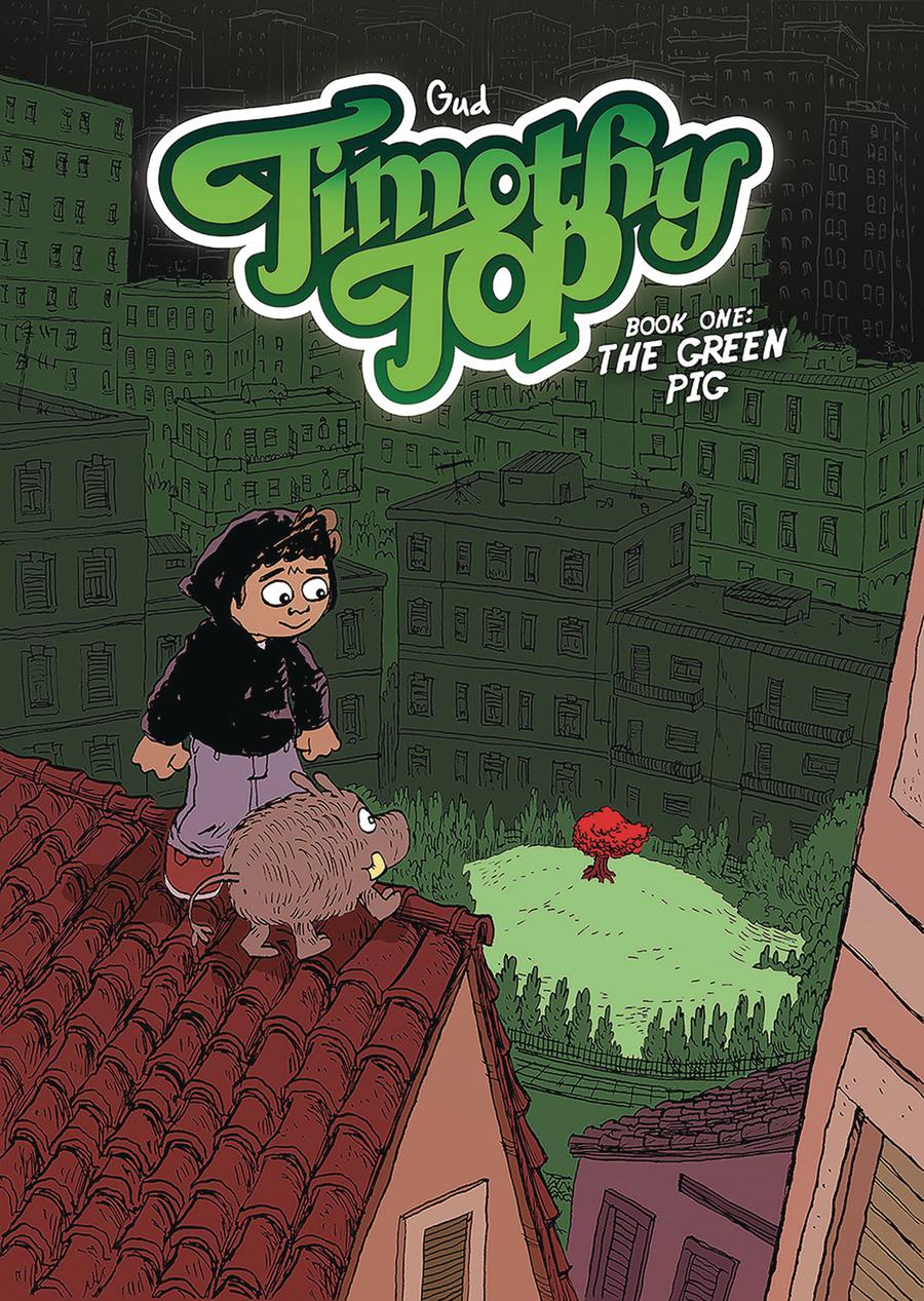 Timothy Top Book 1 Green Pig GN