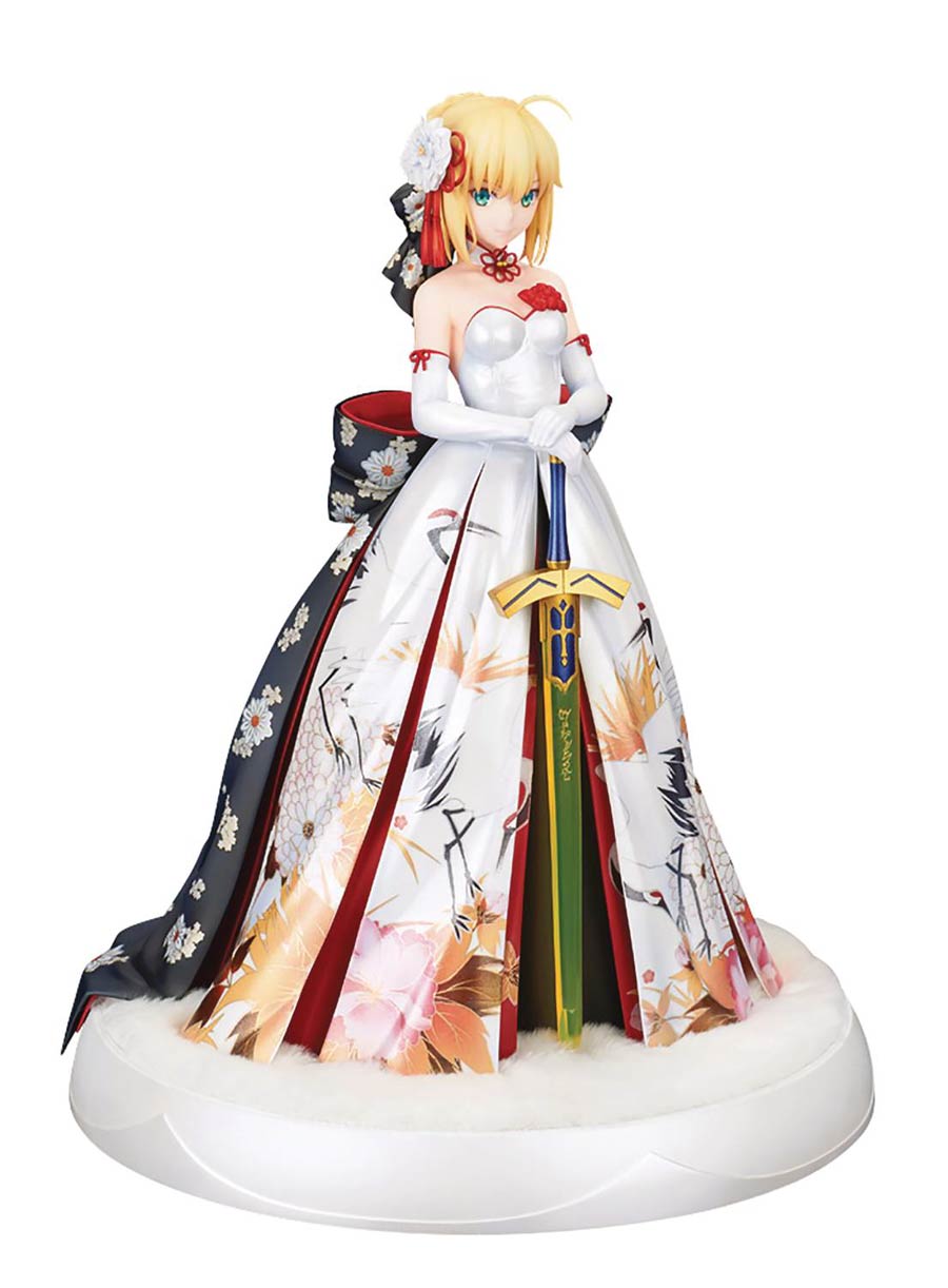 Fate/Stay Night Saber Kimono Dress 1/7 Scale PVC Figure