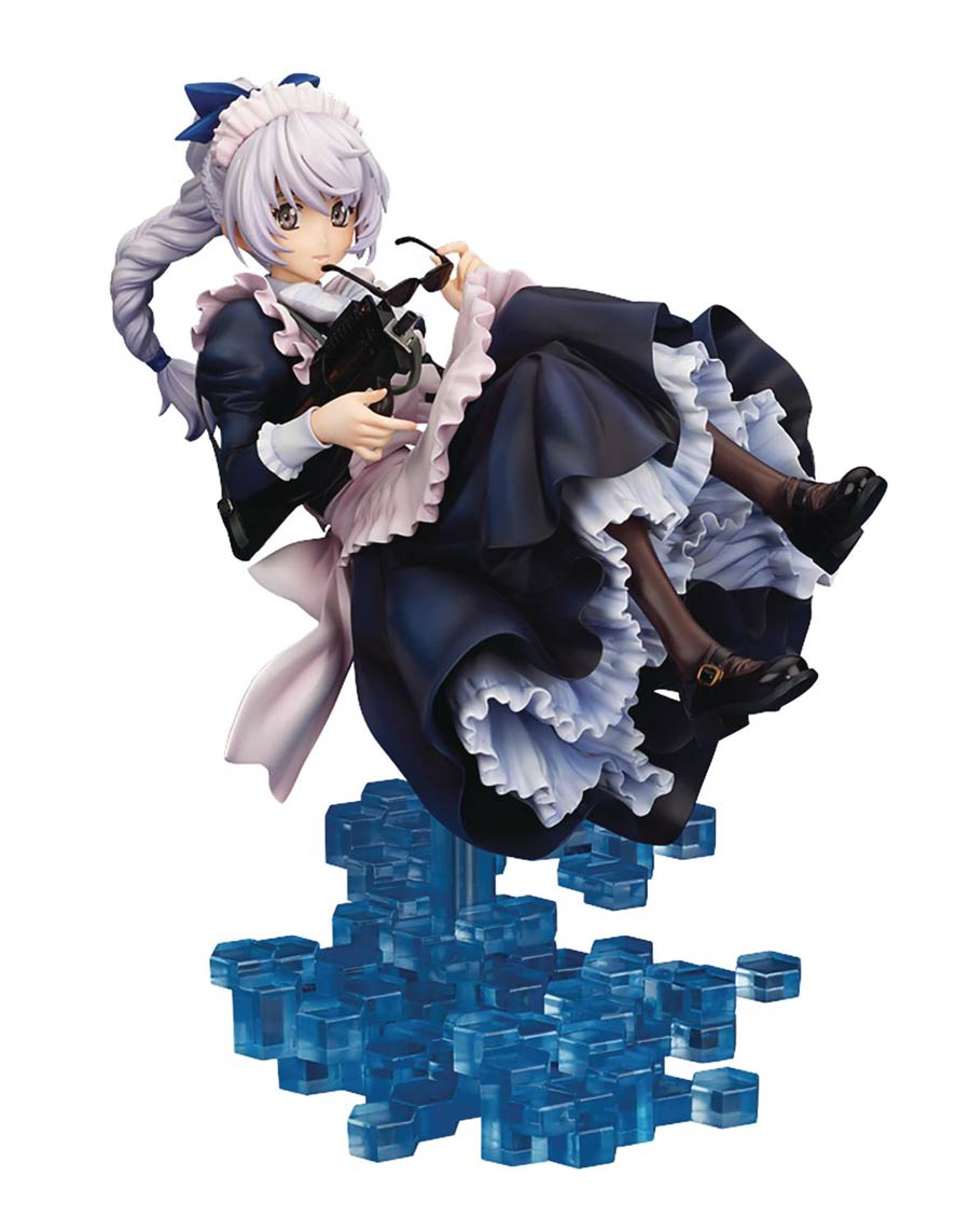 Full Metal Panic Invisible Victory Teletha Testarossa Maid Outfit 1/7 Scale PVC Figure