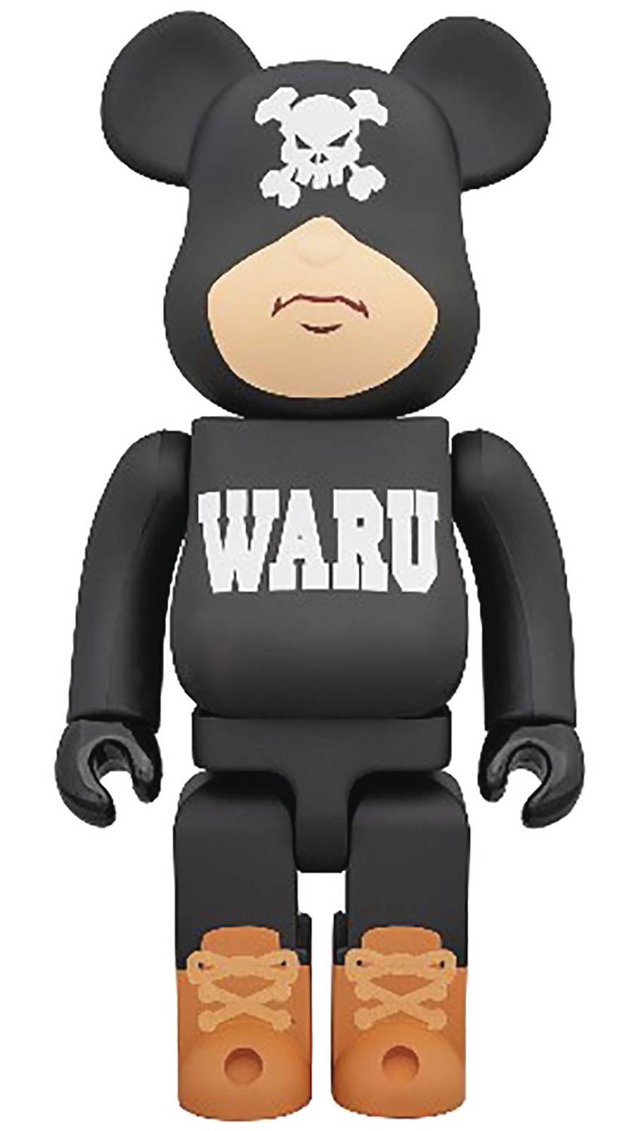 Tokyo Tribe Waru 400 Percent Bearbrick Black Version