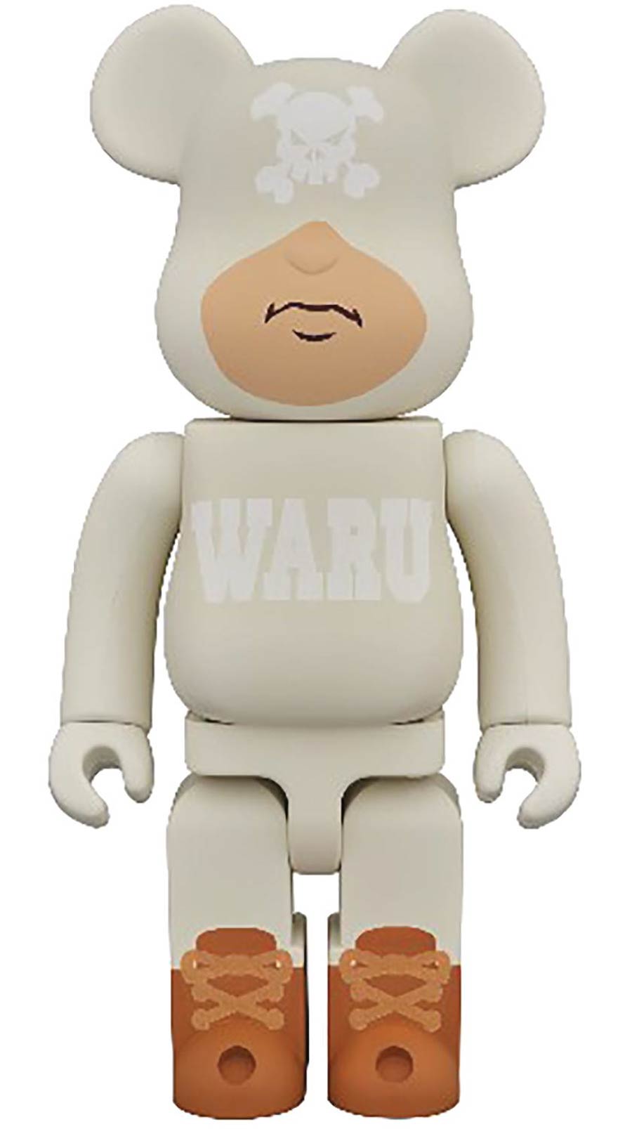 Tokyo Tribe Waru 400 Percent Bearbrick White Version