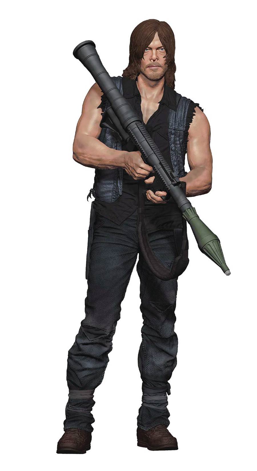 Walking Dead TV Daryl Dixon 10-Inch Deluxe Action Figure Case