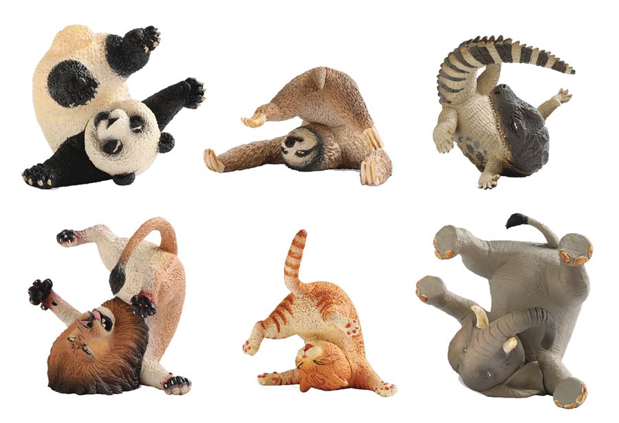 Animal Life Rolling Your Eyes PVC Figure Blind Mystery Box 8-Piece Display