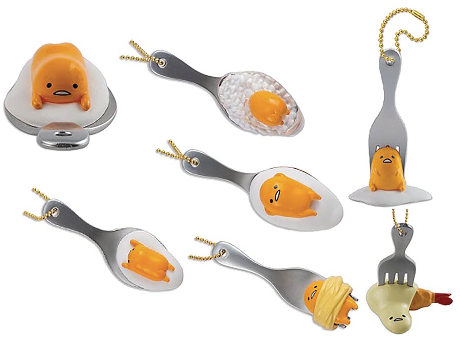 Gudetama Lazy Egg Dangler Series 2 Blind Mystery Box 24-Piece Display