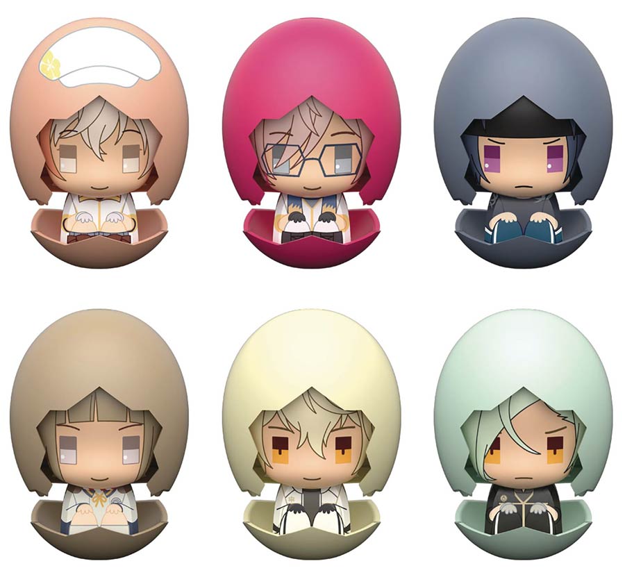 Piyokuru Zoku Touken Ranbu Hanamaru Series 2 Blind Mystery Box 6-Piece Display