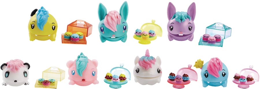 Pooparoos Pet & Food Figure Assortment Case