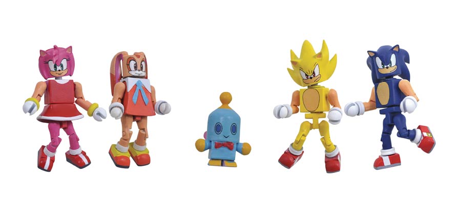 Sonic The Hedgehog Minimates Series 1 Box Set