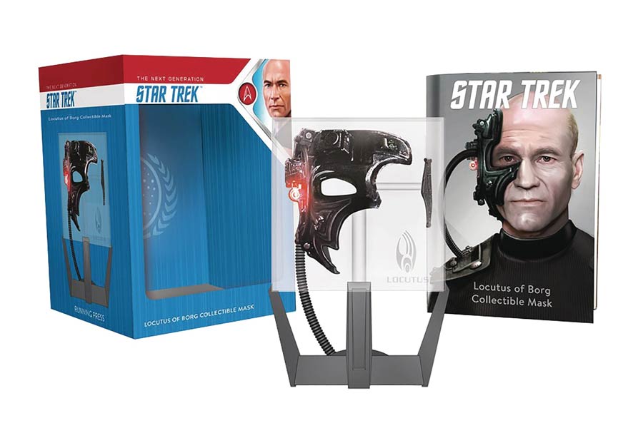 Star Trek Locutus Of Borg Collectible Mask With Lights & Sounds