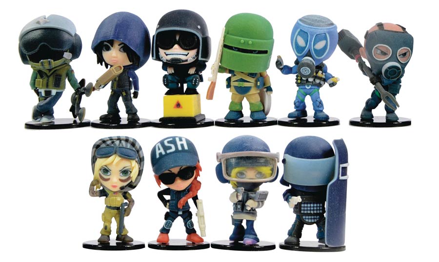 Ubisoft Rainbow Six Mini Figure Blind Mystery Box 12-Piece Display