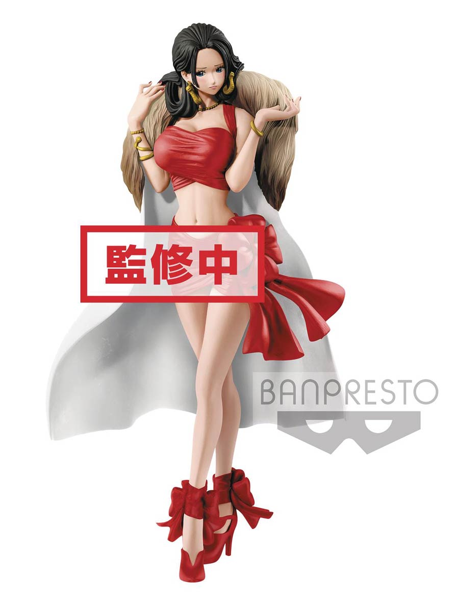 One Piece Glitter & Glamours - Boa Hancock Christmas Style B Color Figure