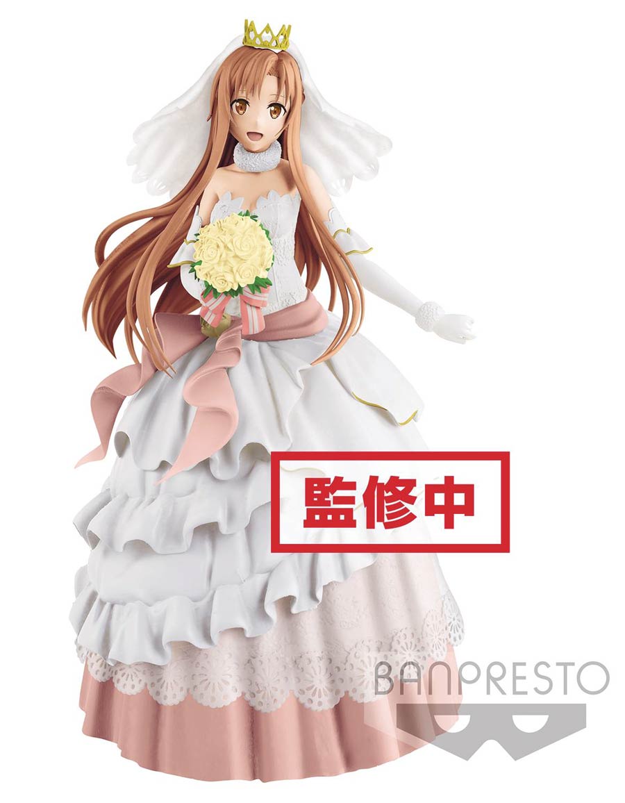 Sword Art Online Code Register EXQ Figure - Wedding - Asuna