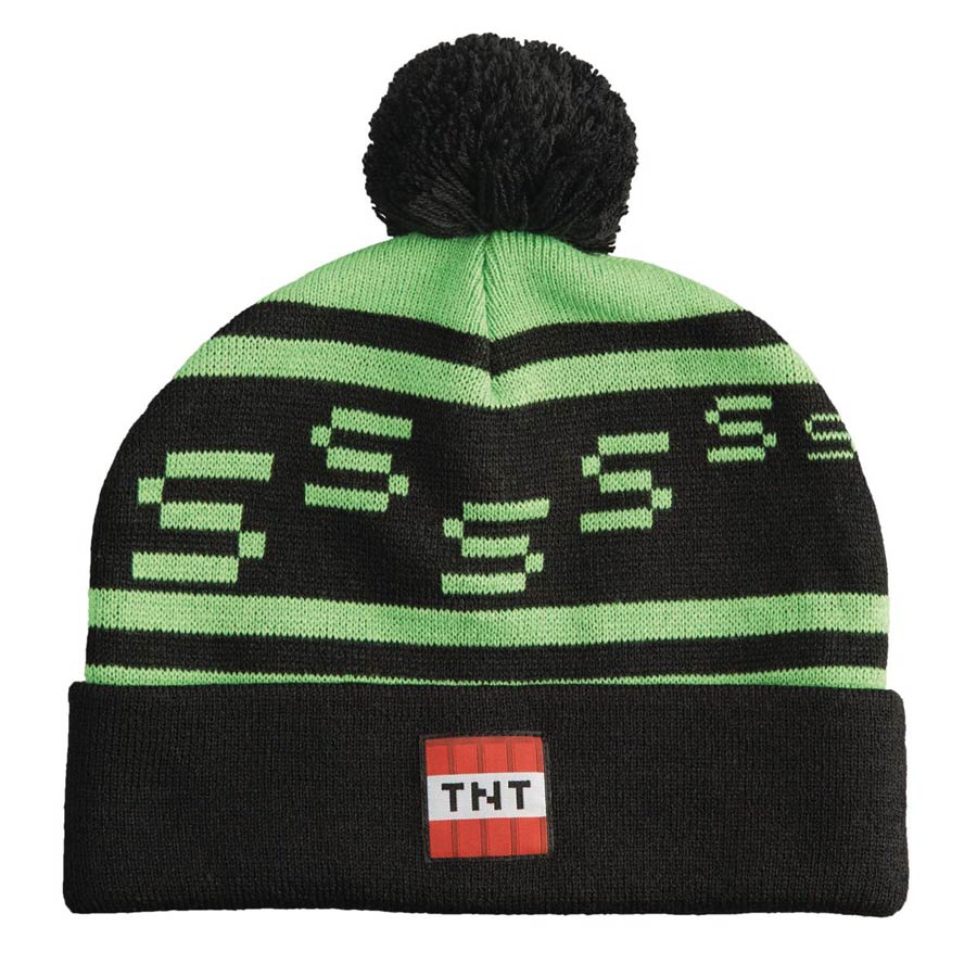 Minecraft Creeper TNT Beanie