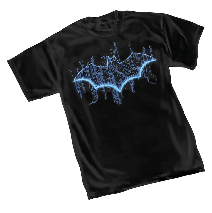 Batman Tech Symbol T-Shirt Large